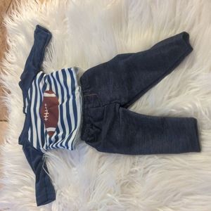 Dolly stuffy football outfit